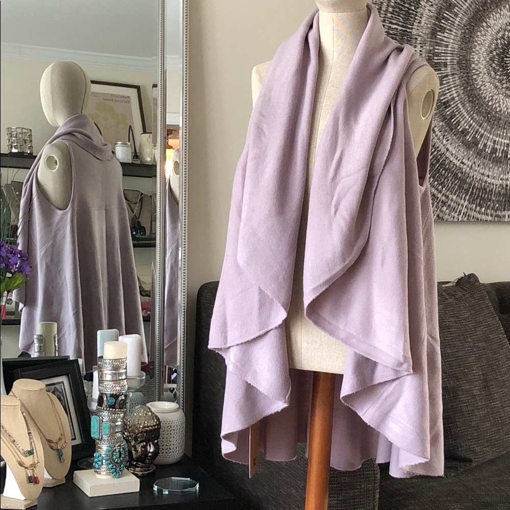 Sleeveless Cardigan | Shawl